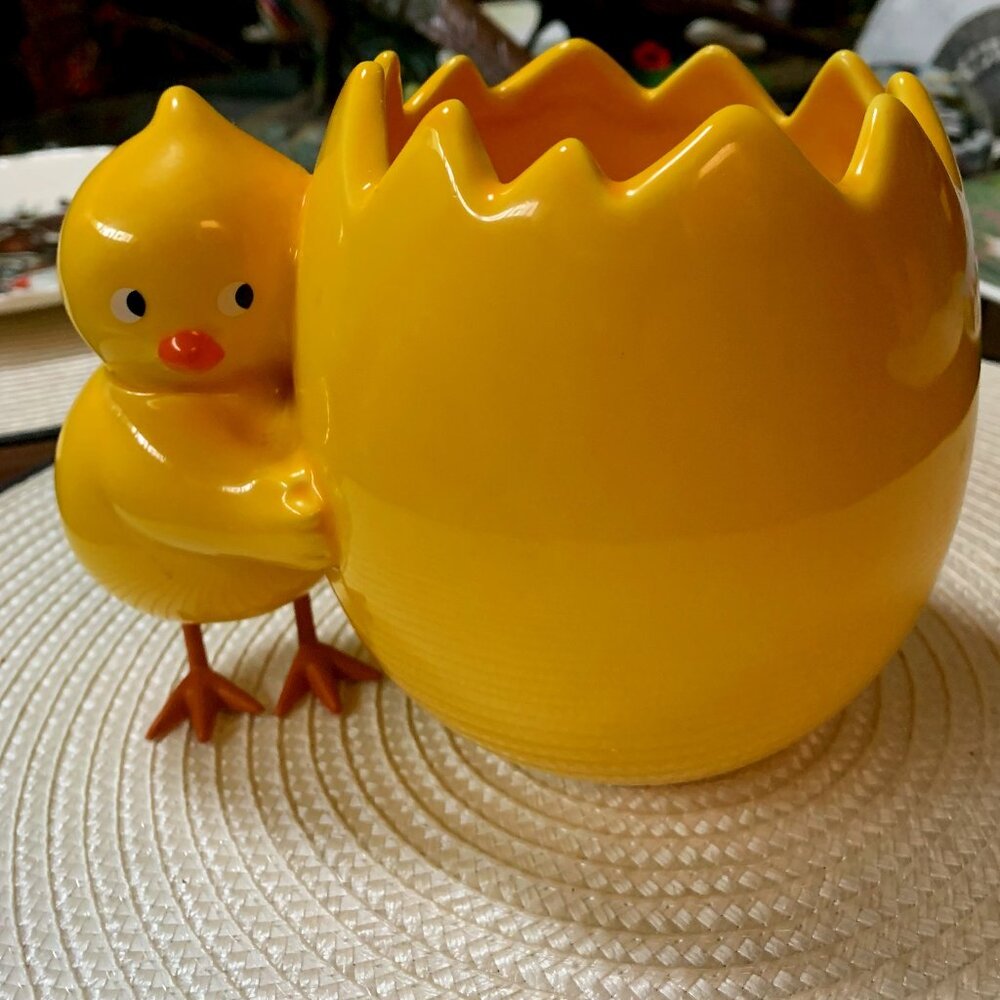Ceramic Easter Chick Dish
